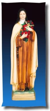 St. Theresa Outdoor Statue Full Color