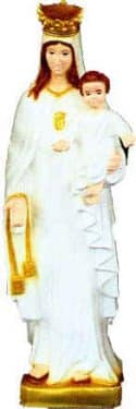 Our Lady of Mercy Outdoor Statue Full Color