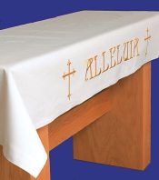 Alleluia Communion Table Linen