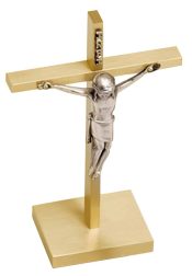 Altar Crucifix Solid Brass