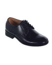 These boys first communion shoes feature a soft non shiny black patent leather.  These  black patent leather first communion shoes for boys are available while supplies last