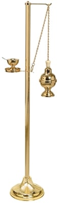 Brass Church Censer Stand