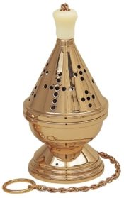 Bronze Church Censer and Boat
