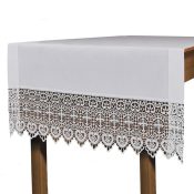 Budded Cross Lace Church Altar Cloth