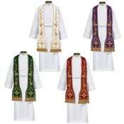 Constantinople Collection Clergy Overlay Stole