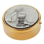 Chalice and Host Hospital Communion Pyx