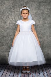 Chandelier Trim First Communion Dress