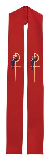 Chi Rho Clergy Stole or Deacon Stole