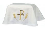 Chi Rho Ossuary Pall or Urn Cover