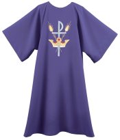 Crown, Wheat and Chi-Ro Deacon Dalmatic