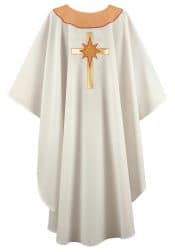 Christmas Star Chasuble Vestment