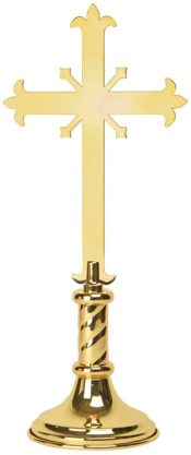 Solid brass Church altar cross