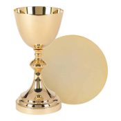 Hammered Chalice and Paten