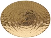 Communion Scale Paten with Hammered Finish