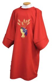 Communion Chalice, Grapes and Wheat Deacon Dalmatic