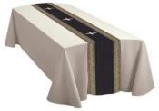 Black and Gold Funeral Pall with Crosses