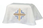 Blue and Gold Cross