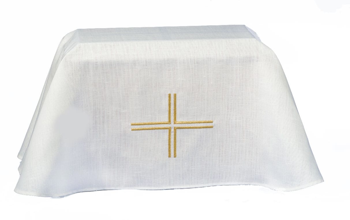 Double Cross Ossuary Pall or Urn Cover - Christian Expressions