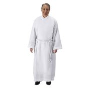 Embroidered Inset Clergy Albs