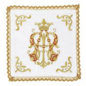 Embroidered Sacred Heart Church Chalice Pall - 2/pk