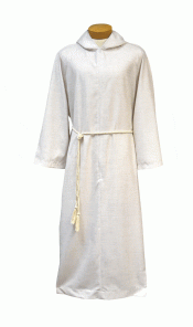 Flax Rayon Altar Server Alb