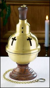 Censer on Wood Base