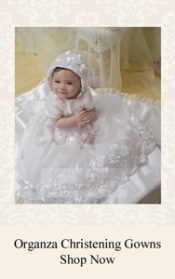 Organza Christening Gowns