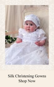 Silk Christening Gowns
