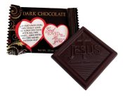 God So Loved Me Dark Chocolate Scripture Candy Bulk