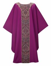 Harvest Clergy Chasuble Vestment Purple