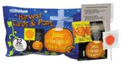 Harvest Pops and Cards Scripture Candy Bags