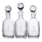 Ambry Set with Hand-Cut Imported Crystal