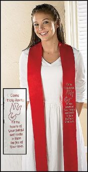 Come, Holy Spirit Confirmation Stole