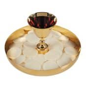 Intinction Set with Removeable Cup 400 Communion Host Cap