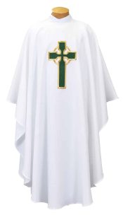 Irish Celtic Cross Clergy Chasuble