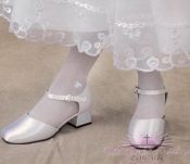 Irish First Communion Tights with Shamrocks