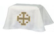 Jerusalem Cross Ossuary Pall or Urn Cover