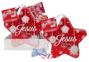 Jesus Christmas Star Scripture Candy 6 Tins