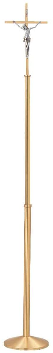 Two Tone Processional Crucifix for Church