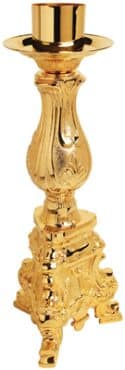 Ornate Church Altar Candlestick 8 /34"