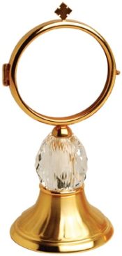 Chapel Monstrance with Crystal Node