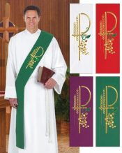 Grapes Deacon Stole with Tassels