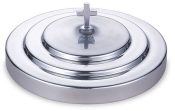 Polished Aluminum Communion Tray Cover