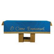 Maltese Cross Church Altar Frontal - Blue