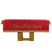 Maltese Cross Church Altar Frontal Red