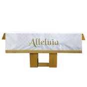 Maltese Cross Church Altar Frontal - White