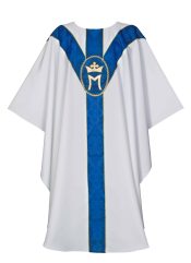 Marian Crown Clergy Chasuble Vestment