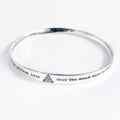An Irish Blessing  Christian Bangle Bracelet