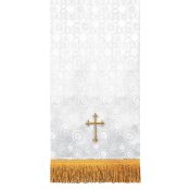 Millenova Church Flower Stand Cover - White