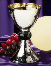 Hammered Chalice and Paten
